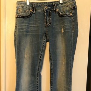 Miss Me Jeans with Worn Look Size 29